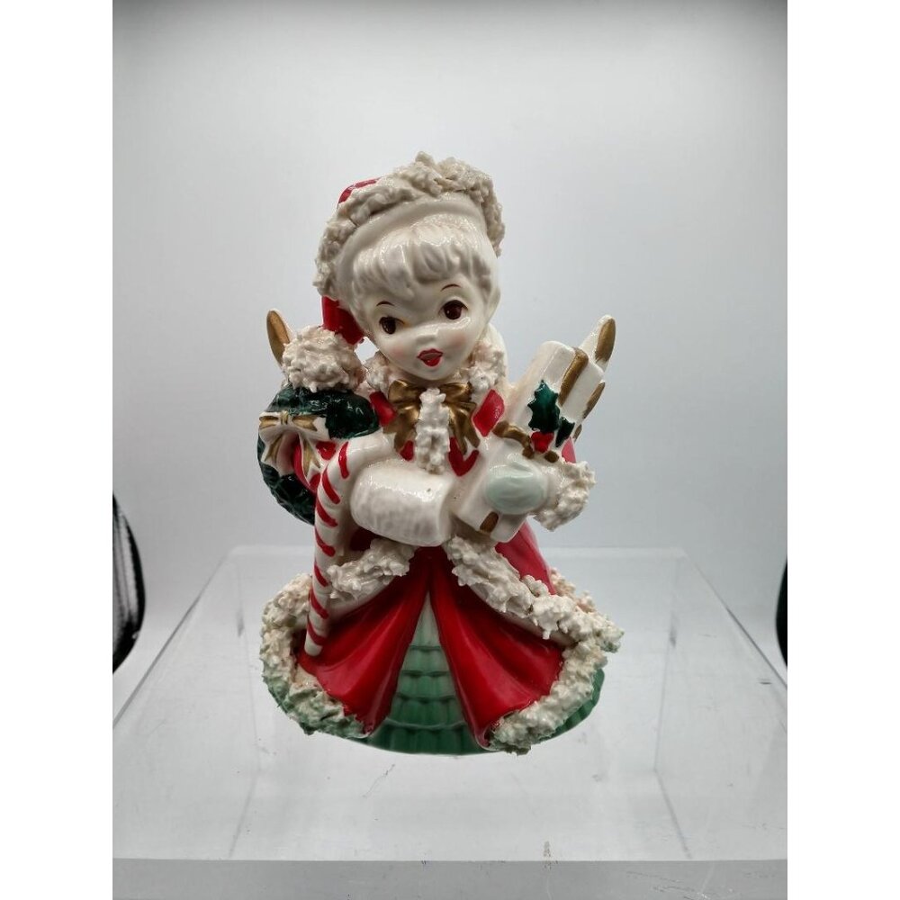 Vintage 1956 Napco Christmas Angel Figurine/planter